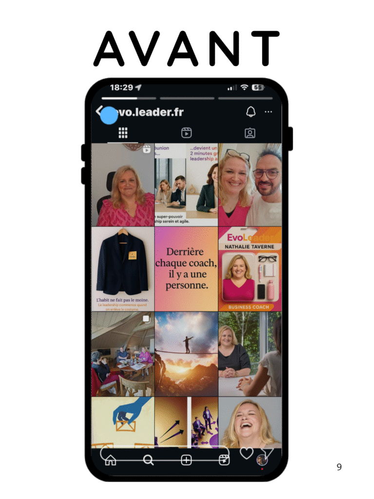 Charte graphique EvoLeader Avant