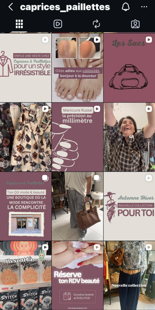 Templates Caprices et Paillettes