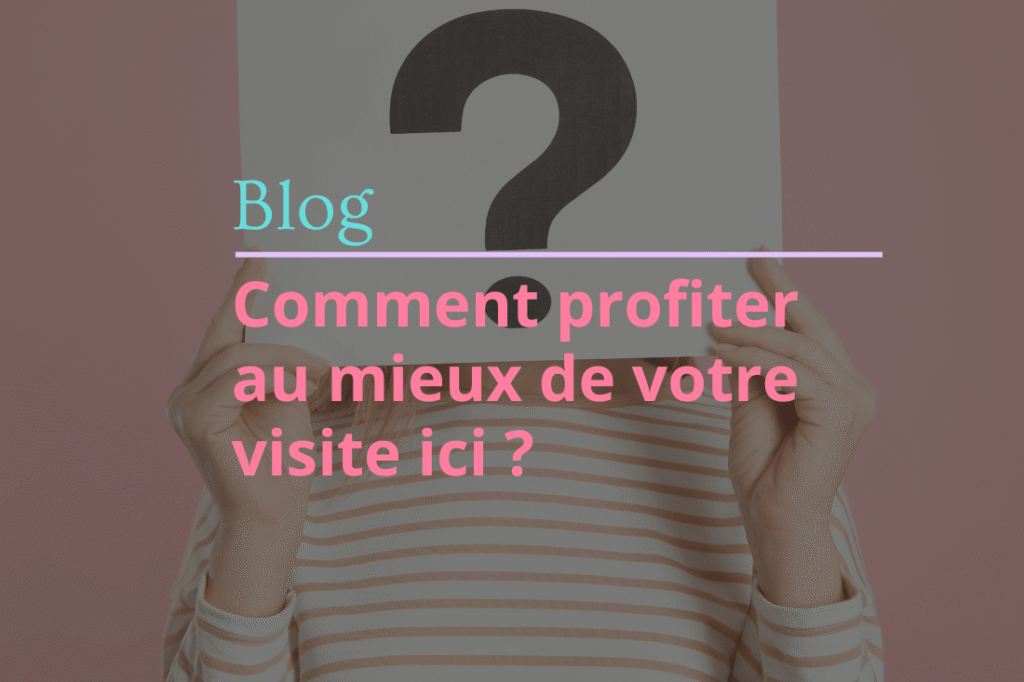 Comment profiter au mieux de votre visite sur ce blog